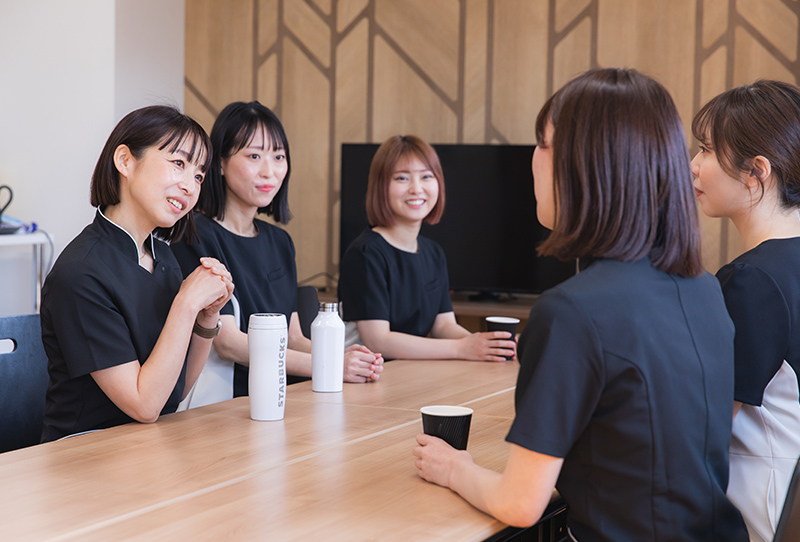 働きやすさを実感できるチームワーク