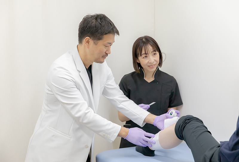 手術を行います